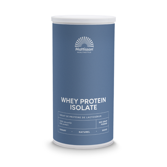 Mattisson Wei Proteine Poeder Isolaat 93% (500 gr.)
[mwwsrc:e1d939d81777ea7eac6e35dc806fa8048f3cd541.png]