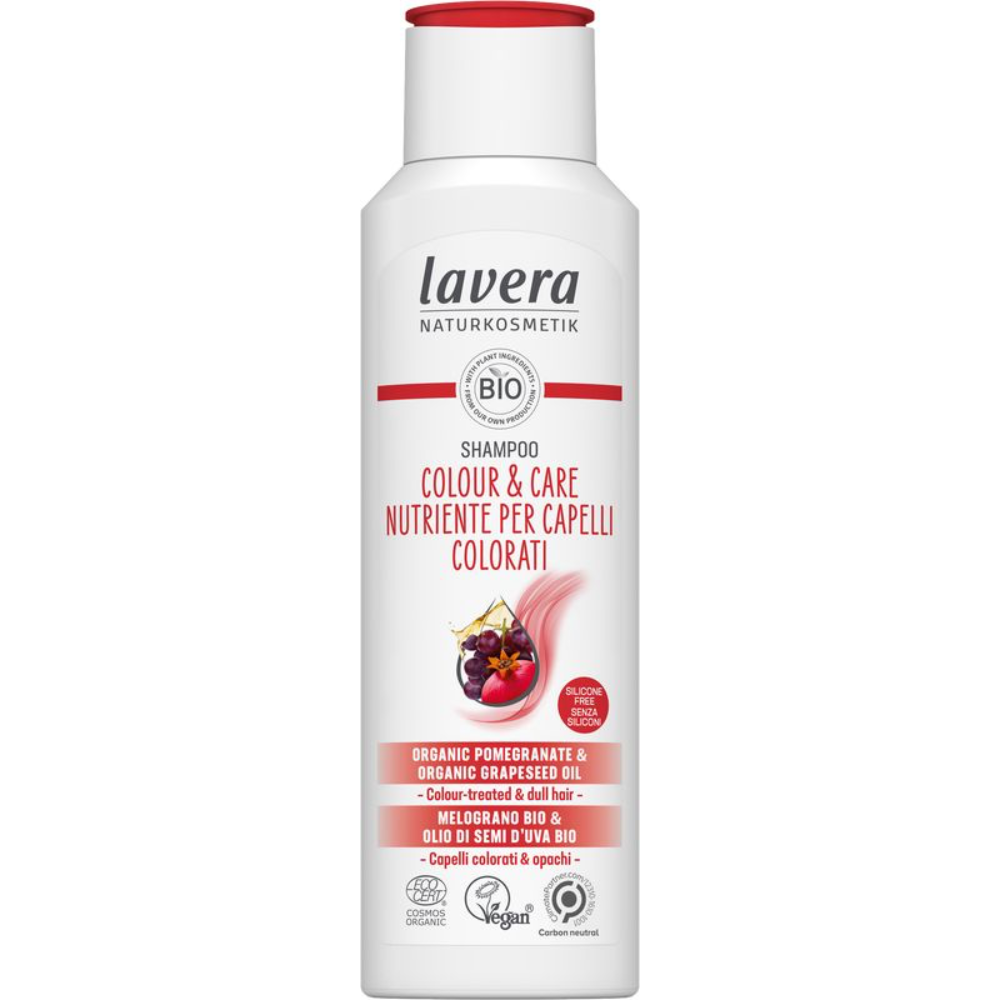 Lavera Shampoo colour & care (250 ml.)
[mwwsrc:e3e3667025b99f82f9b975eec76b7a0d44c73578.png]