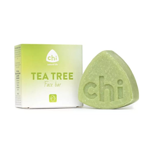 Chi Tea Tree Face Bar (60 gram)
[mwwsrc:e6a4ed83df915552d1357aeddb4fa1a6d8f6a6ba.jpg]