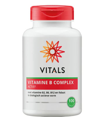 Vitals Vitamine B complex actief (100 vega. caps.)
[mwwsrc:e6b373fc0f695bbe11e420886847a7275868bb65.jpg]