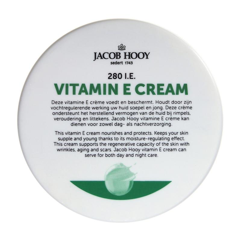 Jacob Hooy Vitamine E Crème (140 ml.)