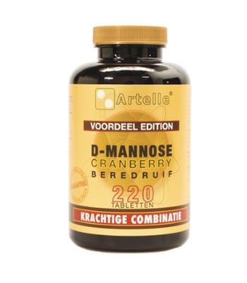 Artelle Cranberry D-Mannose (75 / 220tabl.)
[mwwsrc:ed41b1c366afd76f6421b10d56317db2a61690ca.jpg]