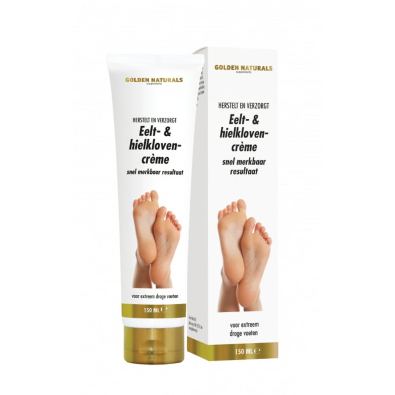 Golden Naturals  Eelt- & hielklovencrème (150 ml.)
[mwwsrc:edd9aad255fb65511640c2d915e189f0a483a36f.jpg]