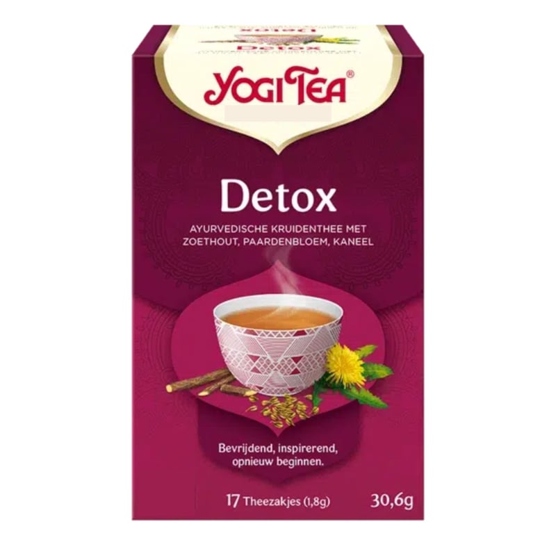 Yogi Tea Detox (17 theezakjes)
[mwwsrc:ef2b96c79765699baa5a934cfb8126a54b5f8819.jpg]