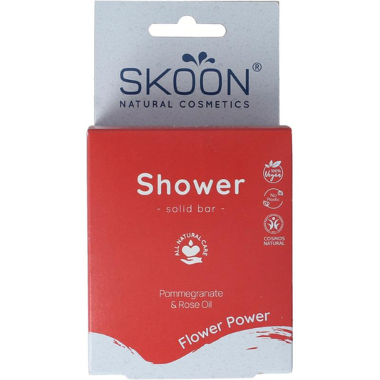 Skoon Solid Shower bar Flower Power ( 90 gram)
[mwwsrc:f28bd6dc2e7f0aa015322ea7fd01bbb97be33522.png]
