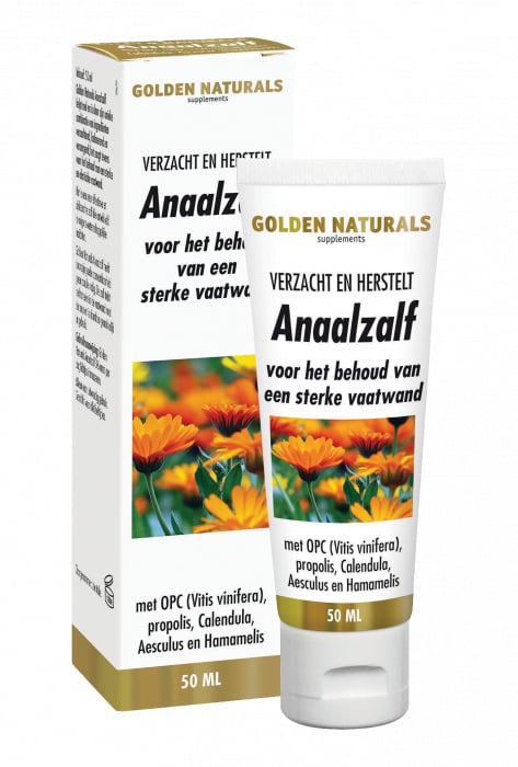 Golden Naturals Anaalzalf Golden Naturals (50ml)
[mwwsrc:fb6db7b77707ab00acbbdb5a75de41df437f3696.jpg]