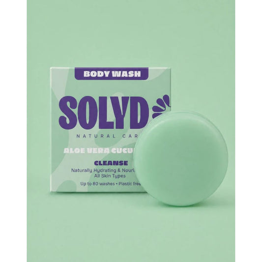 Solyd Body Bar Aloe vera & komkommer (60 gram)
[mwwsrc:fc295b7214e82a66550401669ba517fce377e8f6.jpg]