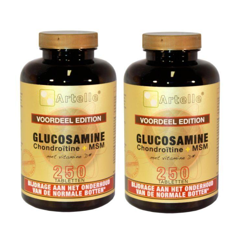 Artelle Glucosamine + Chondroitine + MSM (100 / 250 / 2 x 250 tabl.)
