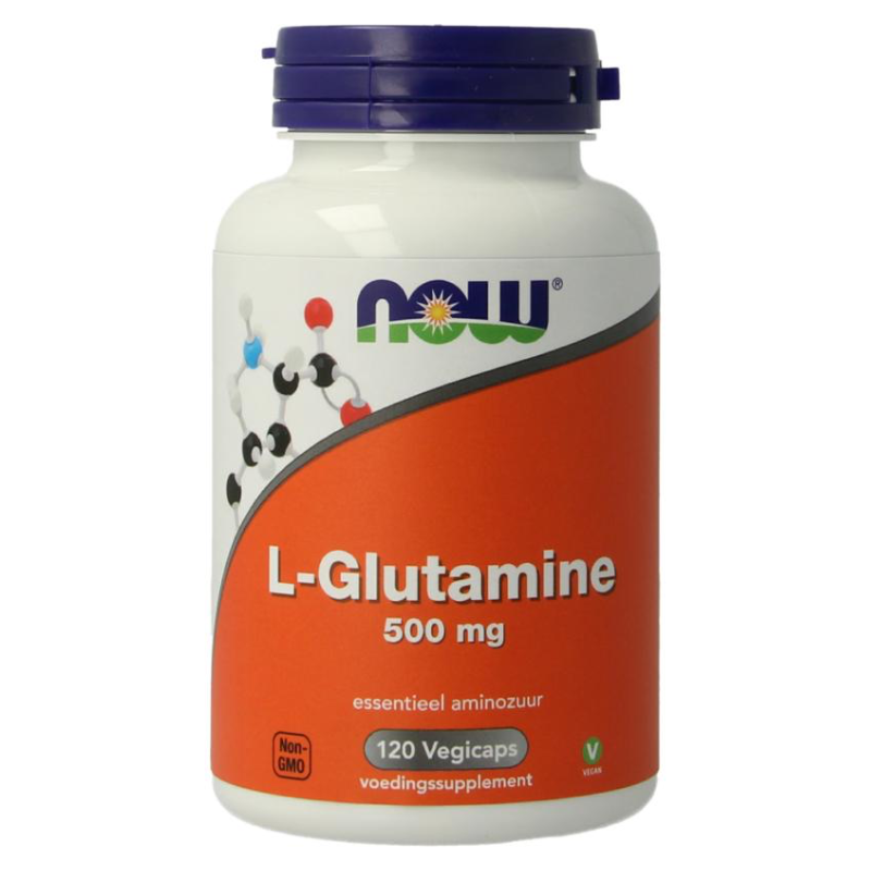 NOW l glutamine 500mg (120 vegi. caps.)