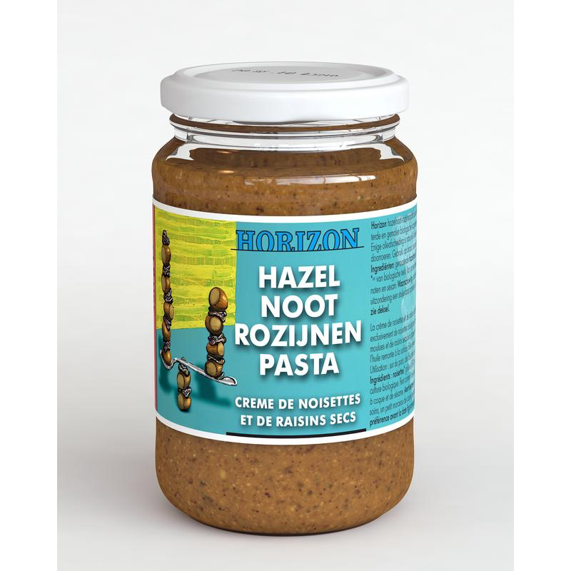 Horizon Hazelnoot rozijnenpasta (350 gram)