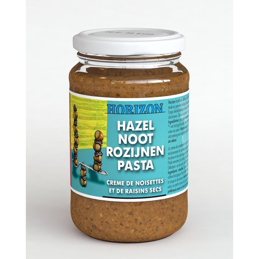 Horizon Hazelnoot rozijnenpasta (350 gram)