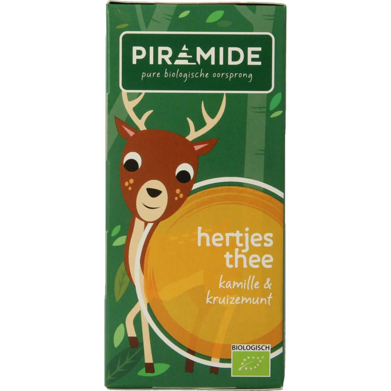 Piramide Hertjes thee (20 theezakjes)
