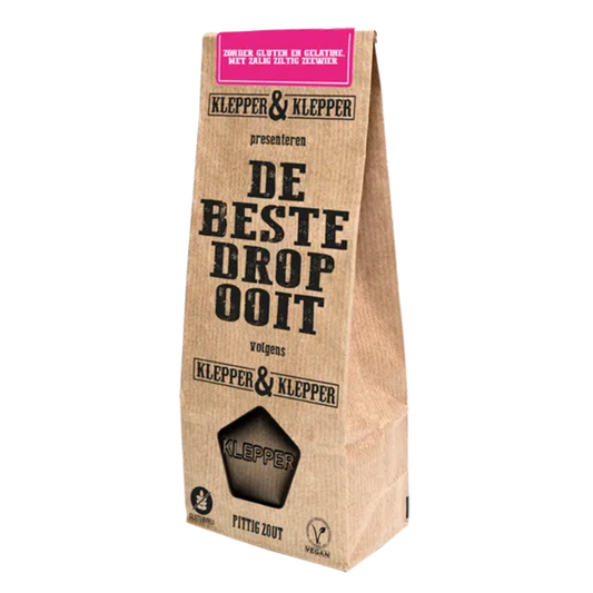 Klepper & Klepper De beste drop ooit Pittig zout (200 gram)
