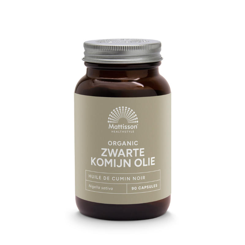 Mattisson Zwarte komijn 500mg (90 caps.)