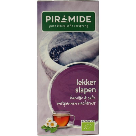 Piramide Lekker slapen thee (20 theezakjes)