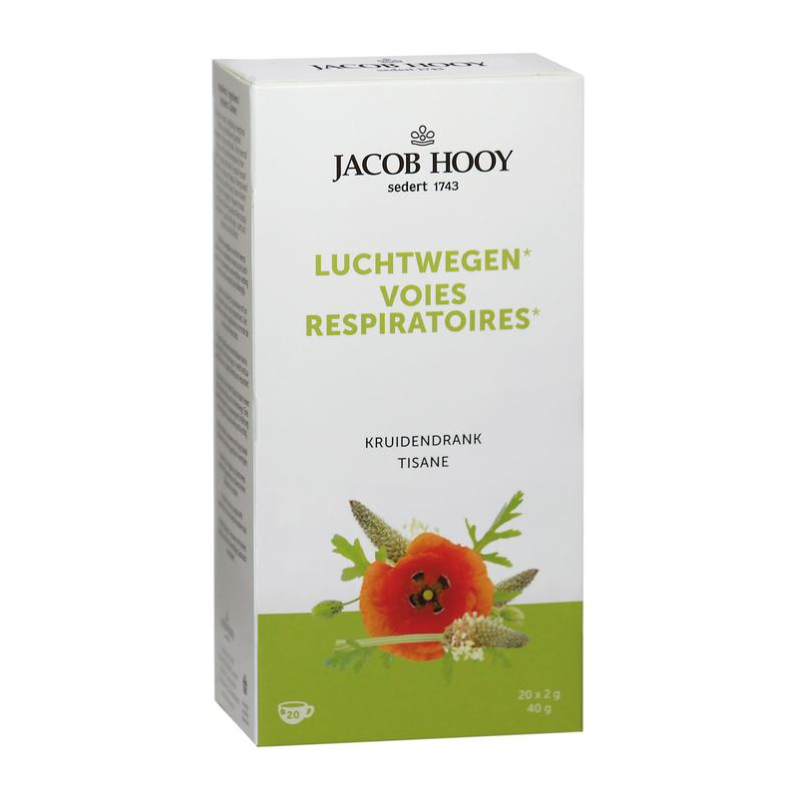 Jacob Hooy gezonde luchtwegen (20 theezakjes)