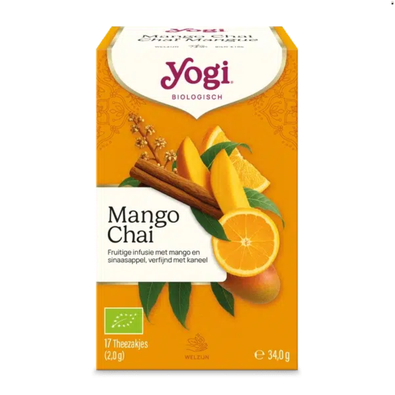 Yogi Tea Mango chai (17 theezakjes)