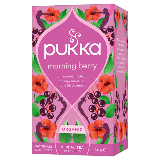 Pukka Morning Berry  (20 theezakjes)