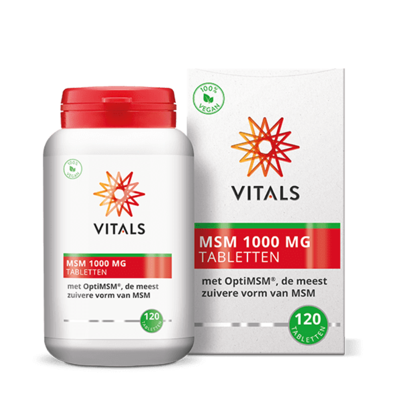 Vitals MSM zwavel 1000 mg (120 tabl.)