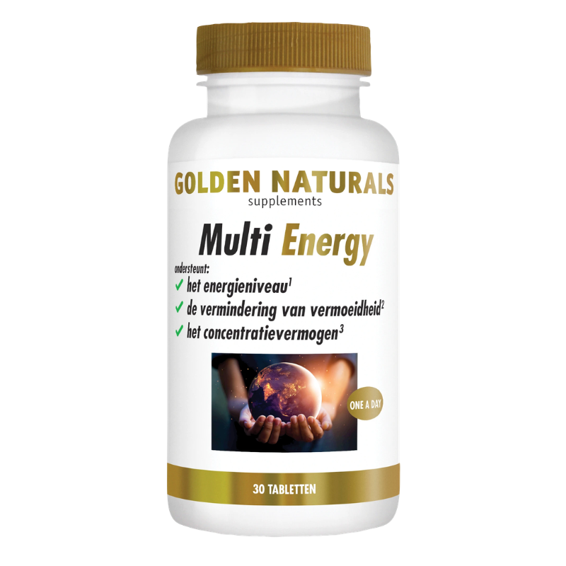 Golden Naturals Multi  Energy (30-60 vega. tabl.)