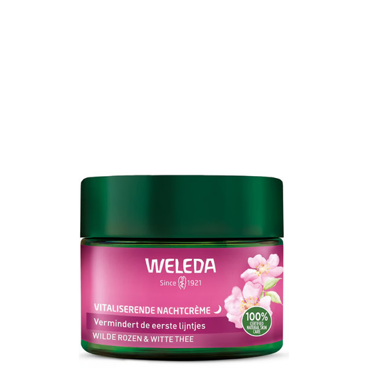 Weleda Wilde rozen & witte thee  nachtcrème (40ml.)