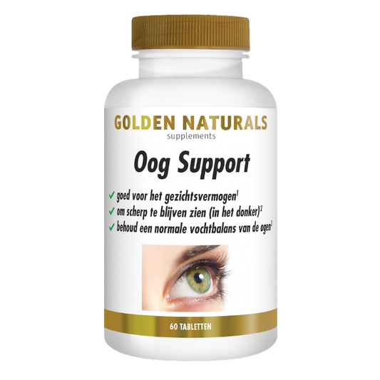Golden Naturals  Oog Support (60 vega. tabl.)