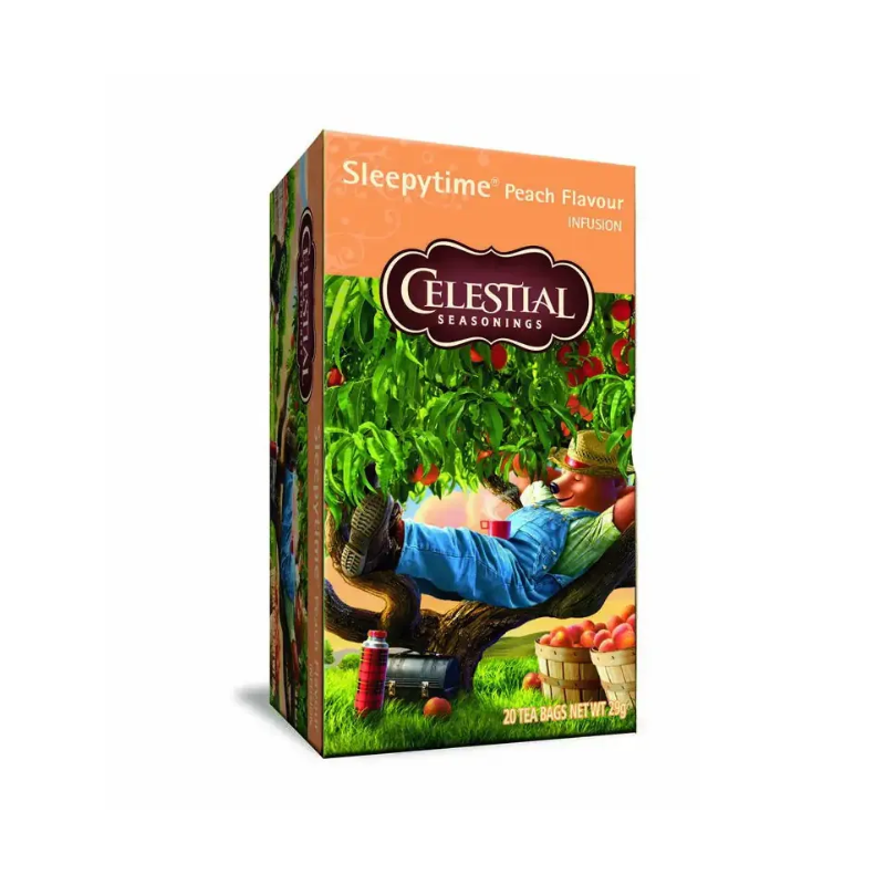 Celestial Season Sleepytime peach herb tea (20 theezakjes)