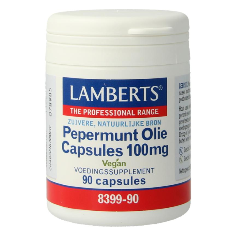 Lamberts Pepermuntolie 100 mg (90 caps.)