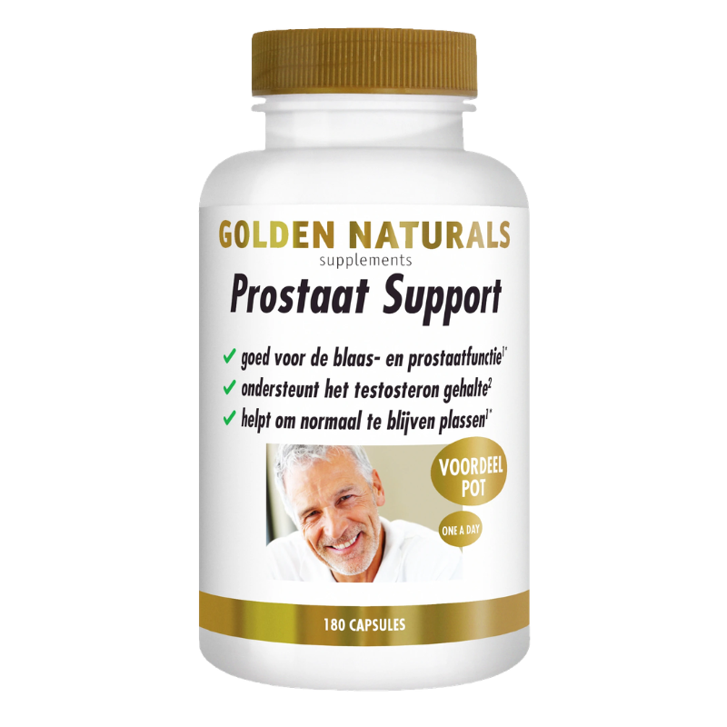 Golden Naturals Prostaat Formule (60 - 180 vega. caps.)