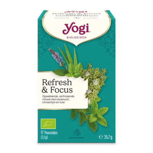 Yogi Tea Refresh & Focus (17 theezakjes)