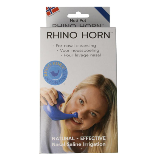 Rhino Horn Neusspoeler blauw