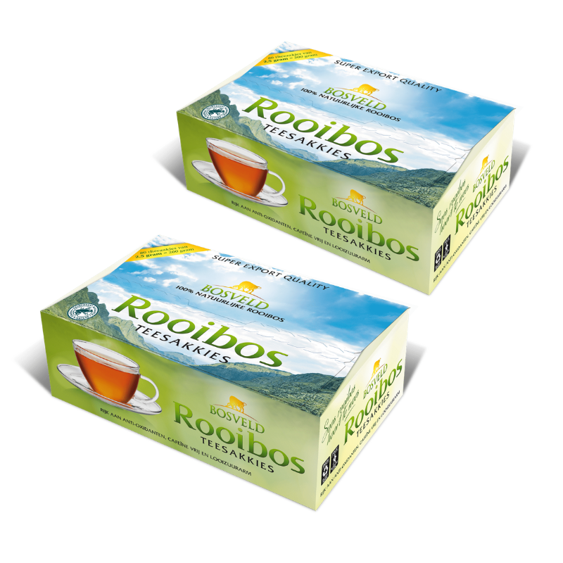 Actieprijs! Bosveld Rooibos ( 80 zakjes)