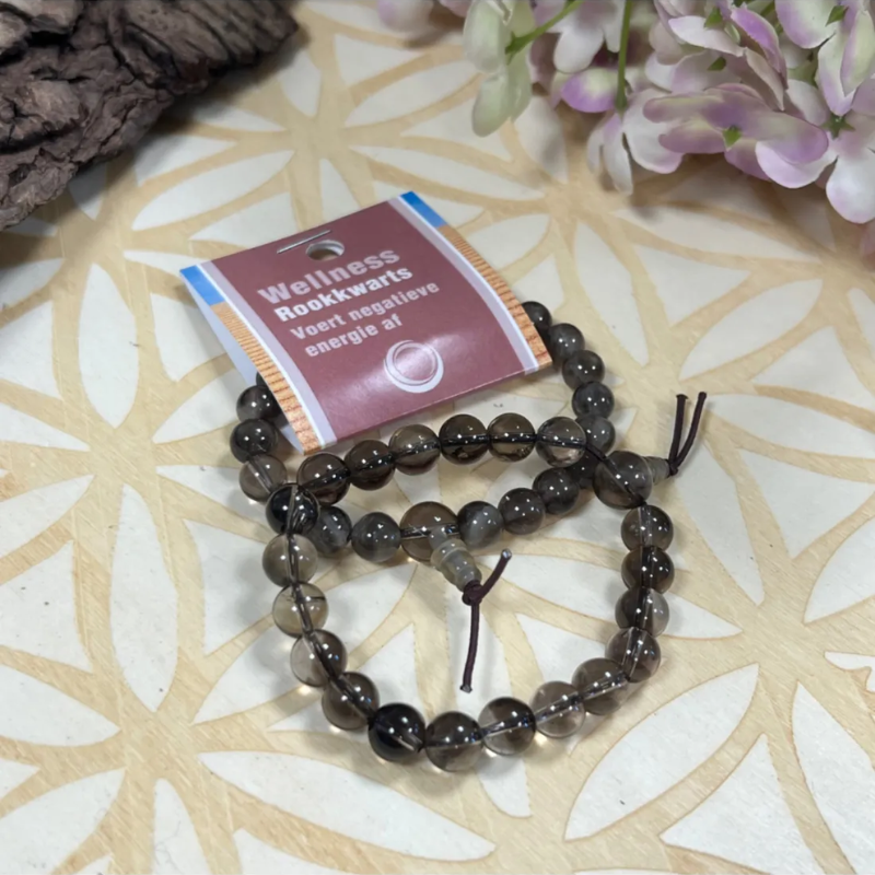Rookkwarts powerbead armband
