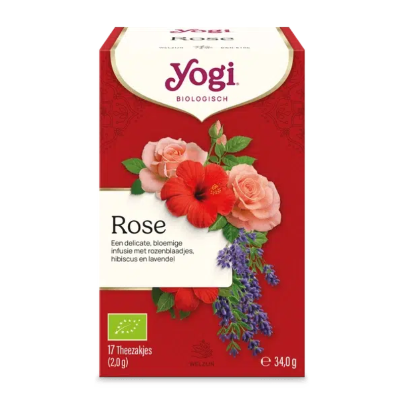 Yogi Tea Rose (17 theezakjes)