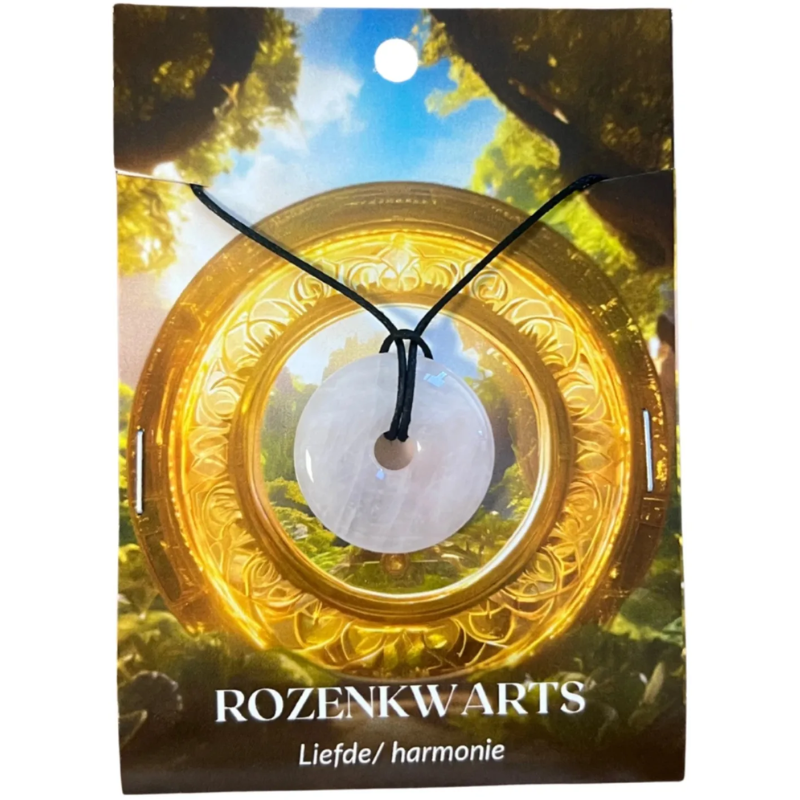 Rozenkwarts donut  hanger