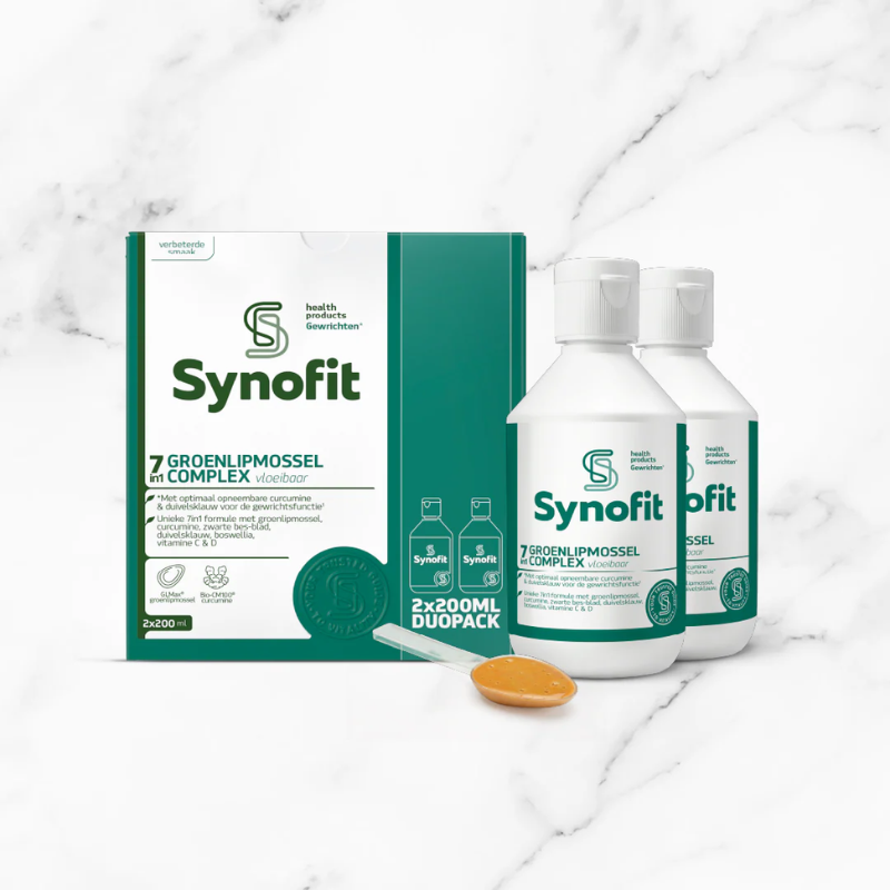 Synofit GLMax groenlipmossel vloeibaar (2 x 200ml)
