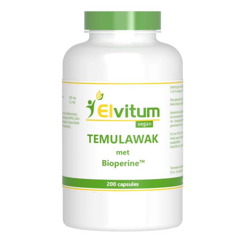 Elvitum Temulawak  (200 caps.)