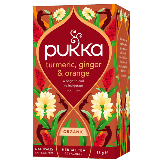 Pukka Tumeric ginger & orange (20 theezakjes)