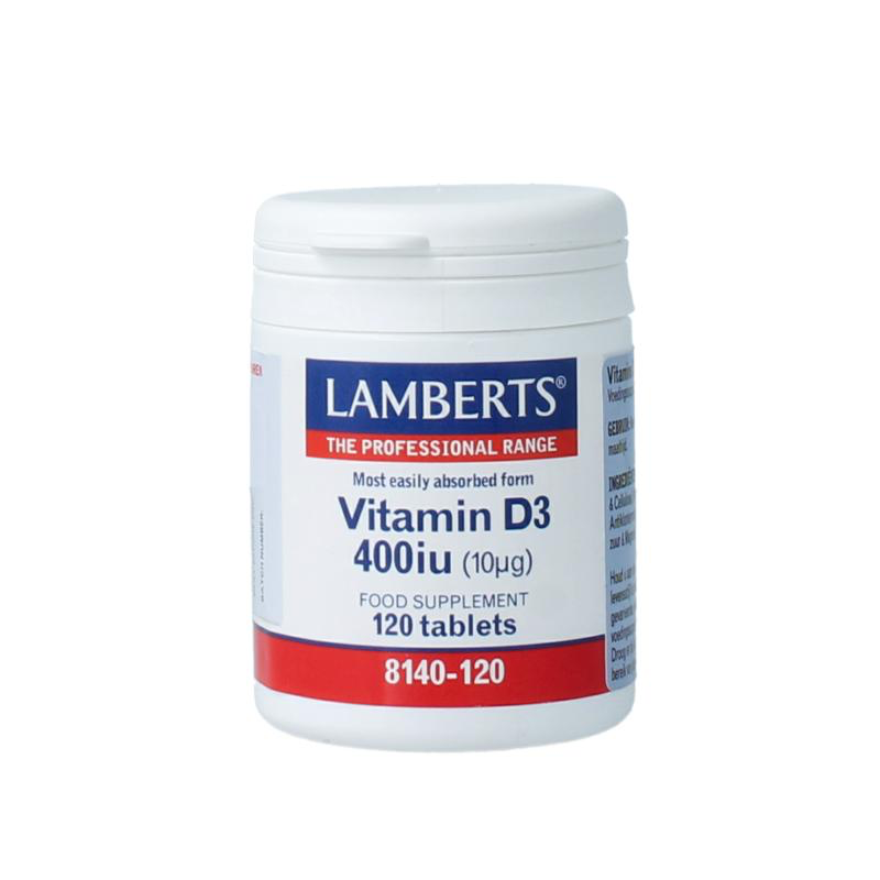 Lamberts Vitamine D3 400IE 10mcg (120 tab.)