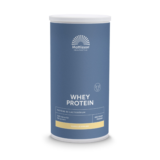 Mattisson Sport Whey Proteïne Poeder Vanille 78% (450 gr.)