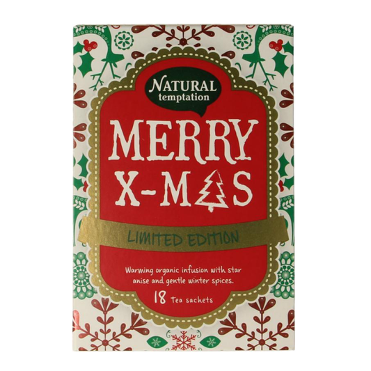 Natural Temptation Merry X-mas (18 theezakjes)