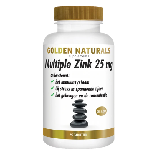 Golden Naturals  Multiple Zink 25 mg (90 vega. tabl.)
